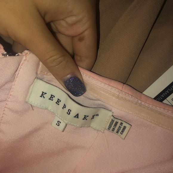 Keepsake formal short length dress strapless - Picture 2 of 4